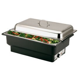electric chafing dish GN 1/1 ECO removable lid 230 volts 760-900 watts 8.5 ltr  L 630 mm  H 290 mm product photo