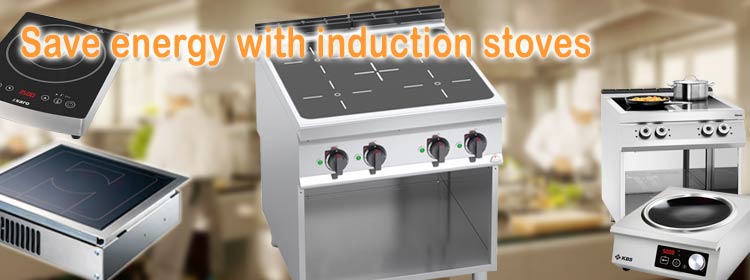 Save energy with induction stoves