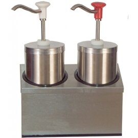 sauce dispenser PD-005 2 x 2.25 ltr L 290 mm H 355 mm INTERGASTRO