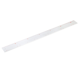 baking ruler plastic white L 640 mm INTERGASTRO