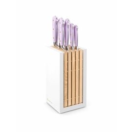 knife block with 7 knives CLASSIC COLOUR Purple Yam product photo