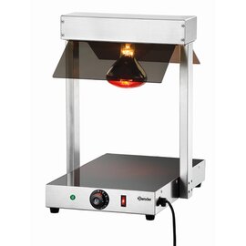 Bartscher infrared food warmer WL400 stainless steel with hot