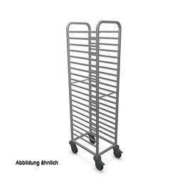 shelved trolley RWR 160-20 | wheel details galvanized steel product photo