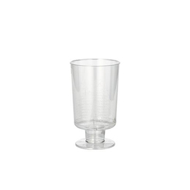 white wine glass | shot glass PS clear 0.1 ltr with mark; | disposable product photo