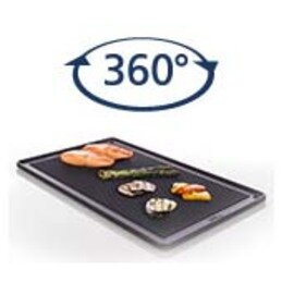 60.73.671 Rational Gastronorm Baking Tray, 2/3 GN, 12in. x
