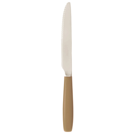 dining knife IN & OUT brown L 218 mm | dishwasher-safe | reusable product photo