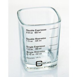 espresso shot glassmeasuring cup analog L 45 mm INTERGASTRO