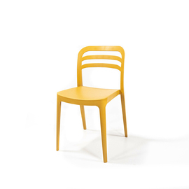 stacking chair • mustard coloured H 817 mm product photo  S