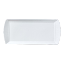 serving plate CLASSIC WHITE Bone China 340 mm x 150 mm product photo