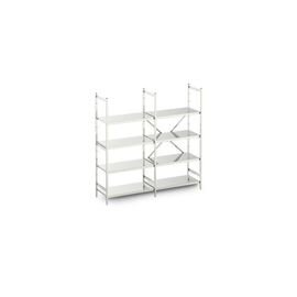 standing rack NORM 5 | 2575 mm 400 mm H 1800 mm | 4 closed shelf board(s) shelf load 150 kg bay load 600 kg product photo
